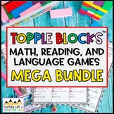 Topple Blocks™ Reading, Math, and Language Games MEGA Bundle
