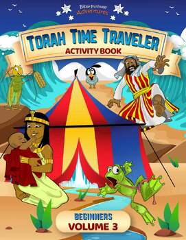 Preview of Torah Time Traveler Activity Book: Volume 3 (Genesis 41 - Exodus 29)