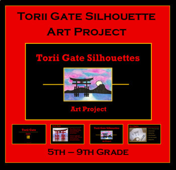 Preview of Torii Gate Silhouette Art Project