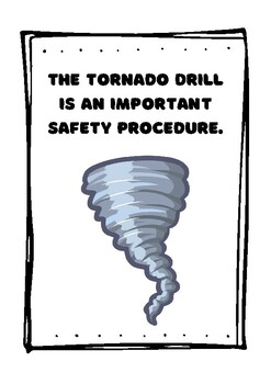 Preview of Mastering Tornado Drills: A Step-by-Step Social Story Guide
