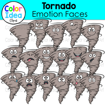 Preview of Tornado Emotion Faces