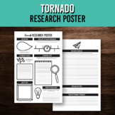 Tornado Research Poster Template | Printable Natural Disas