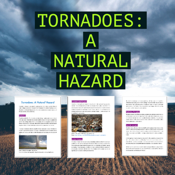 Tornadoes: A Natural Hazard by Teaching with Mr B | TPT