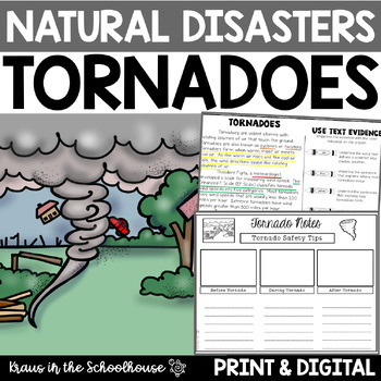 Preview of Tornadoes Activities | Natural Disasters