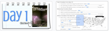Preview of Tornadoes DIGITAL background knowledge packet