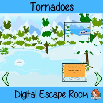 Preview of Tornadoes Escape Room