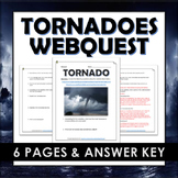 Tornadoes - Webquest and Answer Key