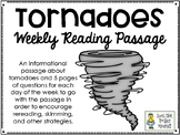 Tornadoes - Weekly Reading Passage and Questions