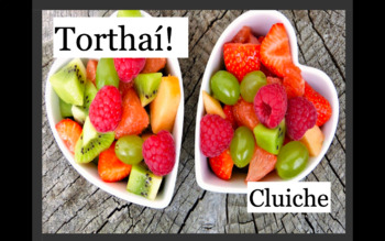 Preview of Torthaí - Gaeilge - Cluiche - Fruits - Irish - Game