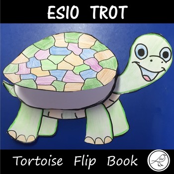 ESIO TROT by Roald Dahl - Tortoise Flip Book Template | TpT