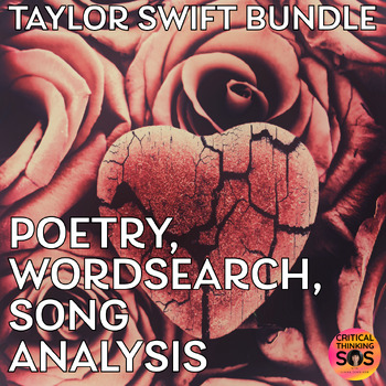 Preview of Taylor Swift Poetry, Tortured Poets Department, Taylor Swift lyrics analysis