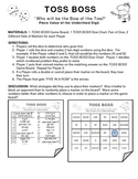 Toss Boss: A Place Value Game