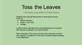 Toss the Leaves-  Fall Orff Based Music Lesson