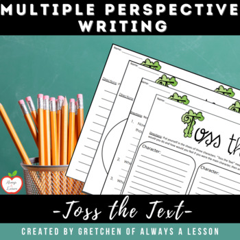 Preview of Multiple Perspective Writing: Graphic Organizers & Reflection