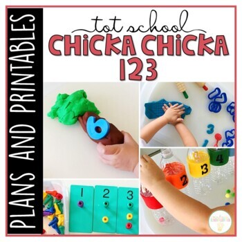 Preview of Tot School: Chicka Chicka 123 {Plans and Printables}