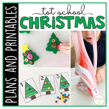 Preview of Tot School: Christmas {Plans and Printables}