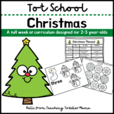 Tot School: Christmas Week of Curriculum for 2-3 Year-Olds