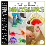 Tot School: Dinosaurs {Plans and Printables}