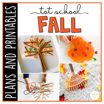 Preview of Tot School: Fall {Plans and Printables}