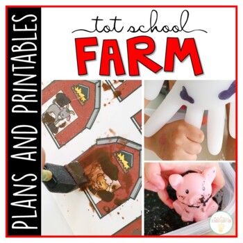 Preview of Tot School: Farm {Plans and Printables}