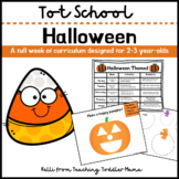 Tot School: Halloween Week of Curriculum for 2-3 Year-Olds