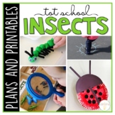 Tot School: Insects {Plans and Printables}