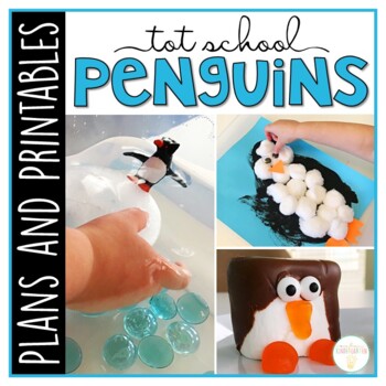 Preview of Tot School: Penguins {Plans and Printables}