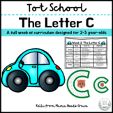 Tot School: The Letter C Week of Curriculum for 2-3 Year-Olds