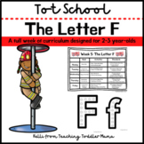 Tot School: The Letter F Week of Curriculum for 2-3 Year-Olds