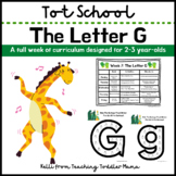 Tot School: The Letter G Week of Curriculum for 2-3 Year-Olds