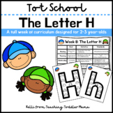 Tot School: The Letter H Week of Curriculum for 2-3 Year-Olds