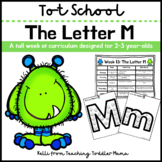 Tot School: The Letter M Week of Curriculum for 2-3 Year-Olds