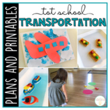 Tot School: Transportation {Plans and Printables}