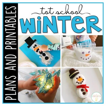 Preview of Tot School: Winter {Plans and Printables}