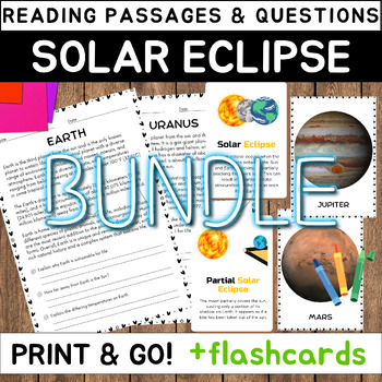 Preview of Total Eclipse 2024: Astronomical Insights & Interactive Learning Bundle