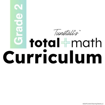 Preview of Total Math Curriculum Bundle The Everything Bundle Second Grade