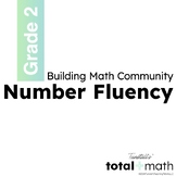 Total Math Unit 1 Building Math Community Number Fluency S
