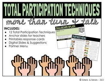 Preview of Total Participation Techniques for Engaging Lessons & Classroom Routines