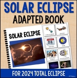 Total Solar Eclipse 2024 Adapted Interactive Book for Spec