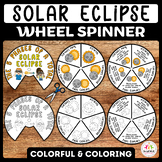 Total Solar Eclipse Craft Spinner Activity | Solar Eclipse