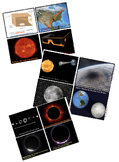 Total Solar Eclipse SIMPLIFIED vocabulary cards PRESCHOOL/PRIMARY