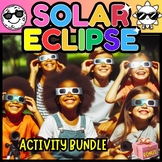Total Solar eclipse 2024 Bundle Activities-Crafts-Workshee