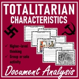 Totalitarian Characteristics- Source Activity Comparing Hi