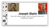 Totalitarianism and Stalin's Soviet Union