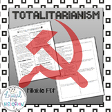 Totalitarianism worksheet types of government [Fillable]