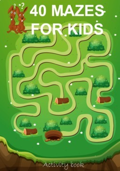 Maze Book For Kids Ages 4-8: Fun Extra Tricky Maze Game Beginner