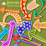 Totally Funky Arrow Shaped ClipArt