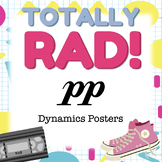 Totally Rad! Music Room Decor: Dynamics Posters