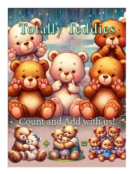 Preview of Totally Teddies Math Workbook (100 pages)