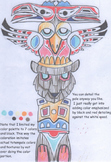 Native American Totem Pole designs